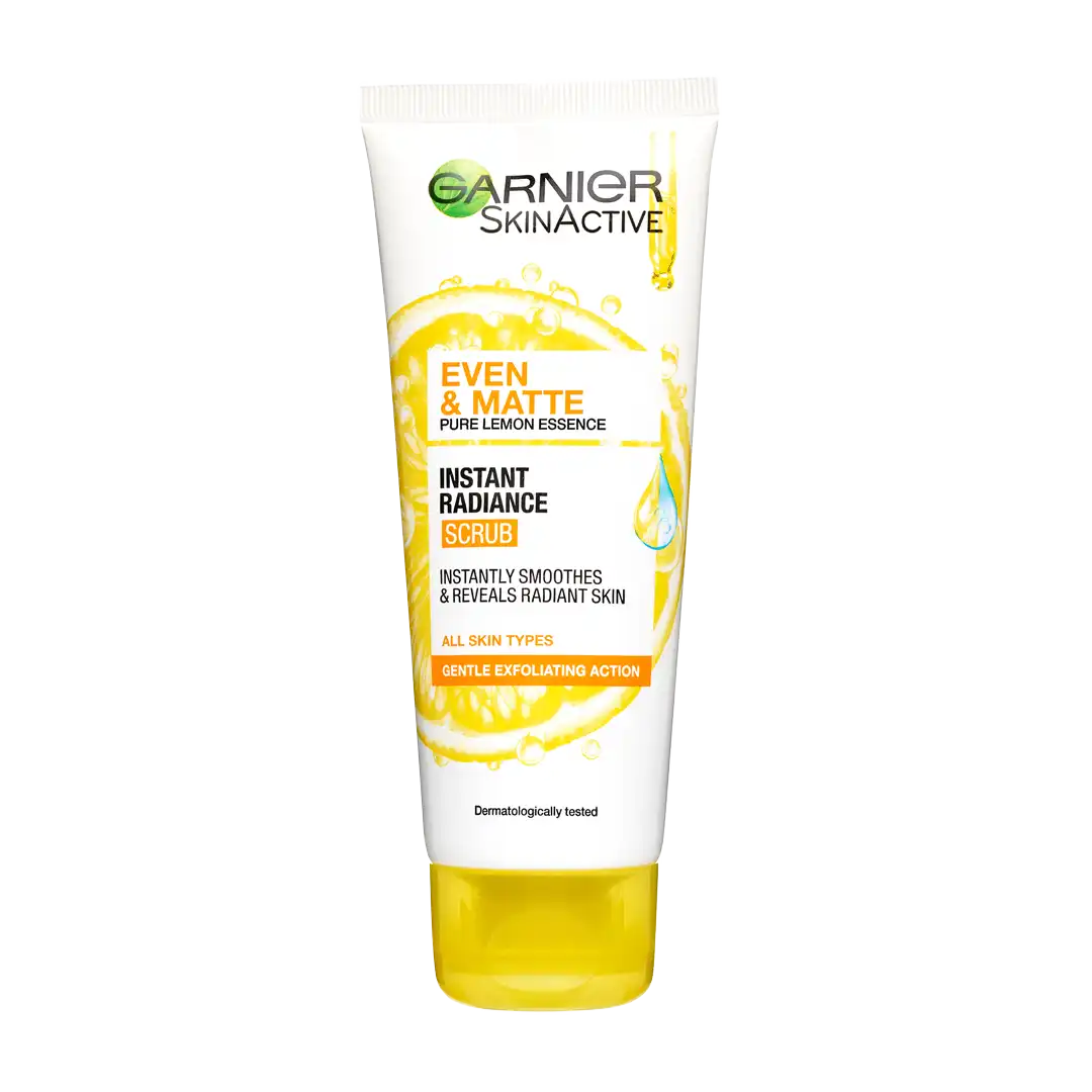 Garnier Even & Matte Instant Radiance Scrub, 100ml