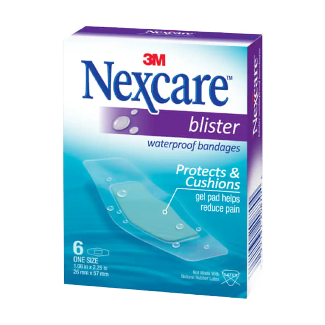 Nexcare 3M Blister Waterproof Bandages, 6's