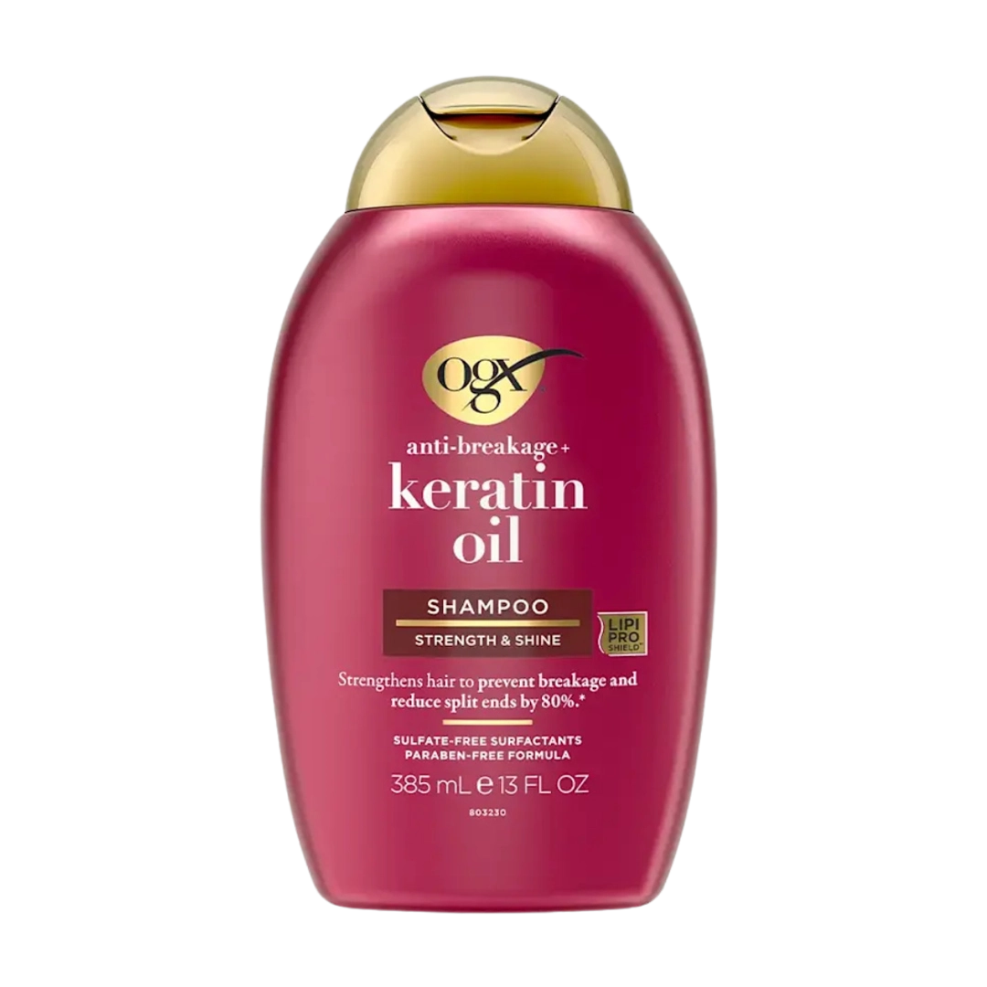 OGX Anti-Breakage Keratin Oil Shampoo, 385ml