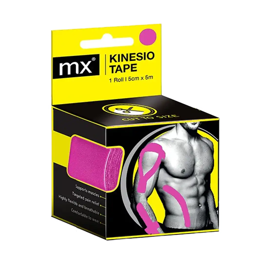 MX Kinesio Tape Assorted, 5cm x 5cm