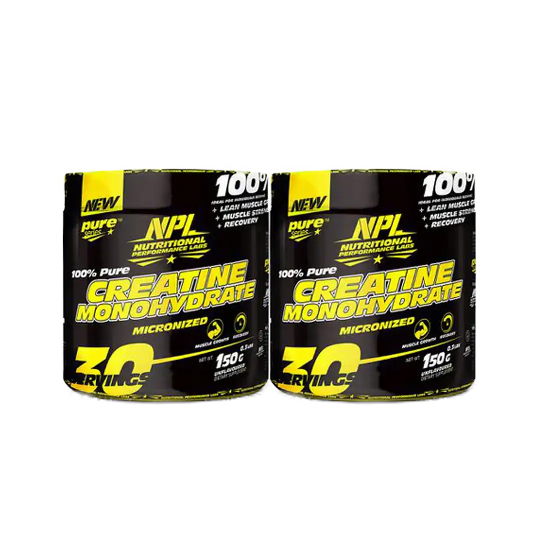 NPL Creatine Monohydrate, 150g + 150g