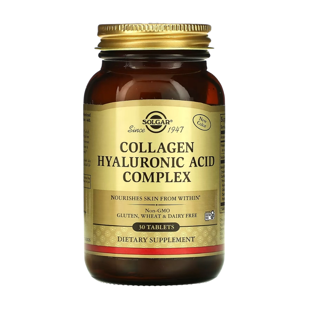 Solgar Collagen Hyaluronic Acid Complex Tablets, 30's