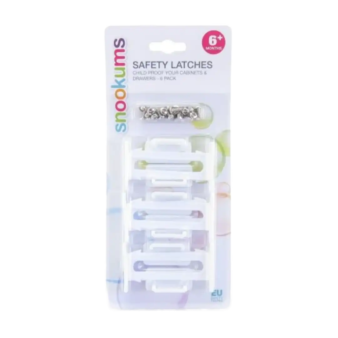Snookums Safety Latches, 6's