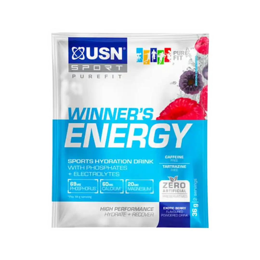 USN Sports Ener-G Exotic Berry Sachet, 36g