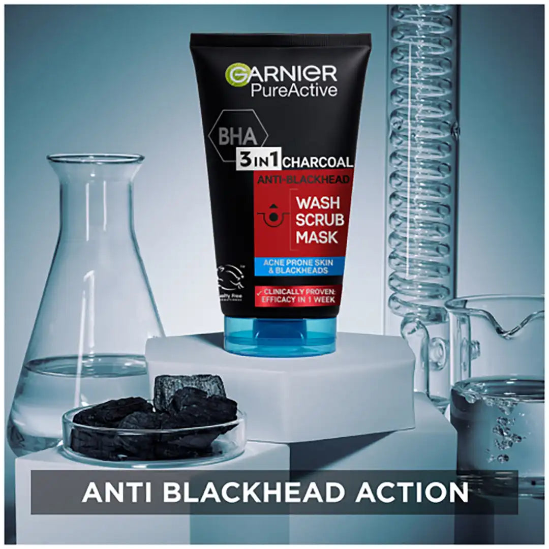 Garnier Pure Active Intensive 3-in-1 Charcoal, 150ml