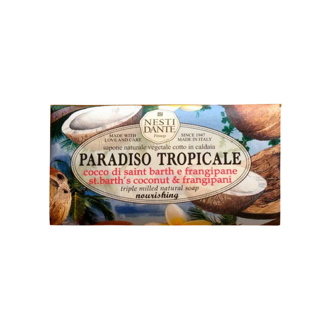 Nesti Dante Paradiso Tropicale Coconut & Frangipane Soap, 250g