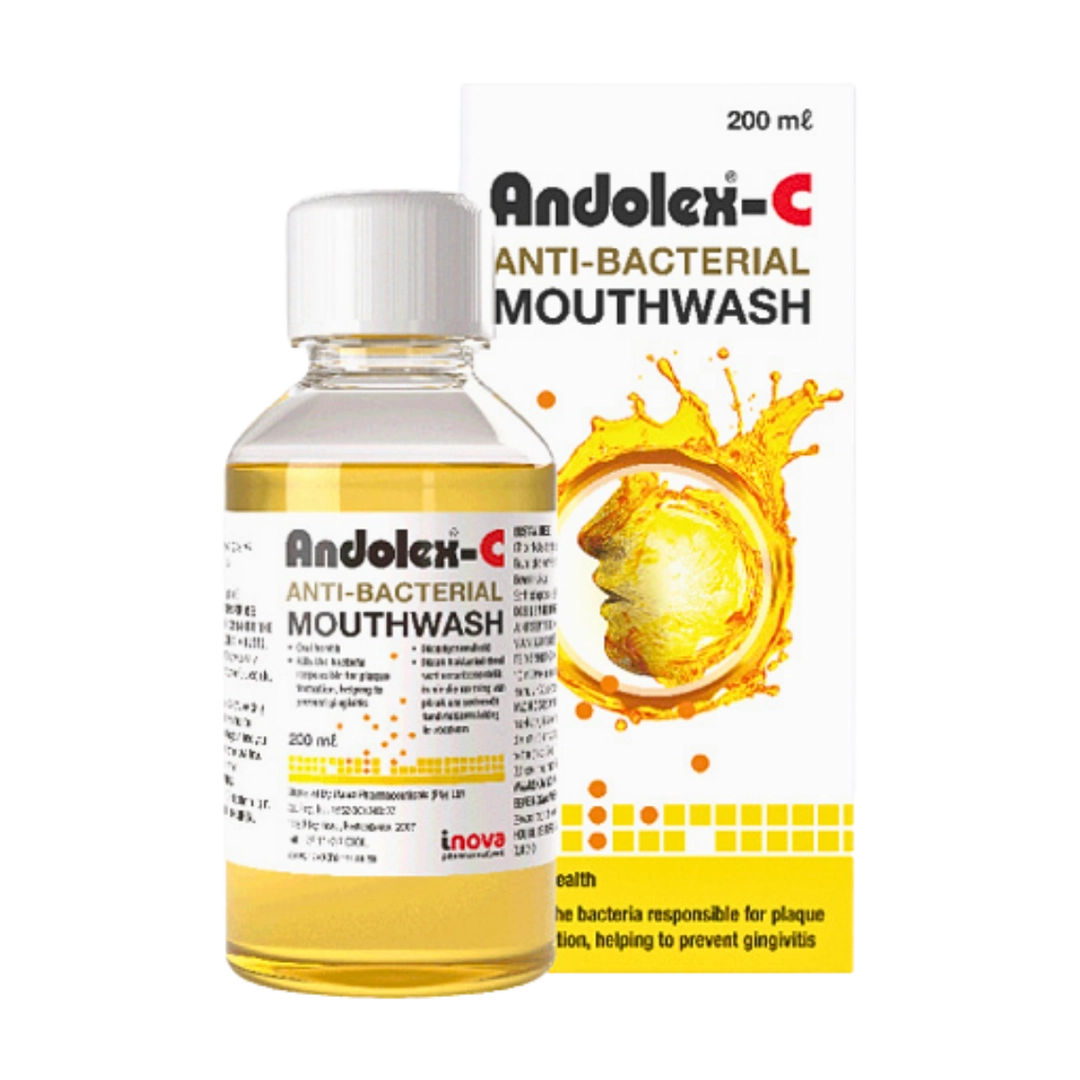 Andolex-C Anti-Bacterial Mouthwash, 200ml