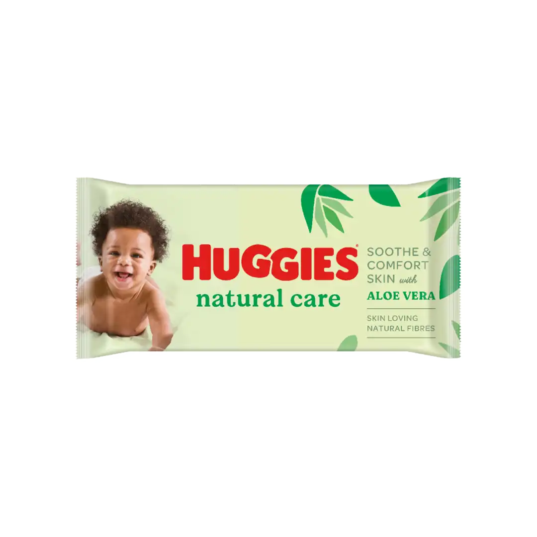 Huggies Baby Wipes Natural Care 56's