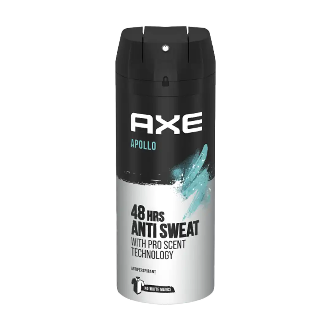 Axe Apollo Anti Sweat Body Spray, 150ml