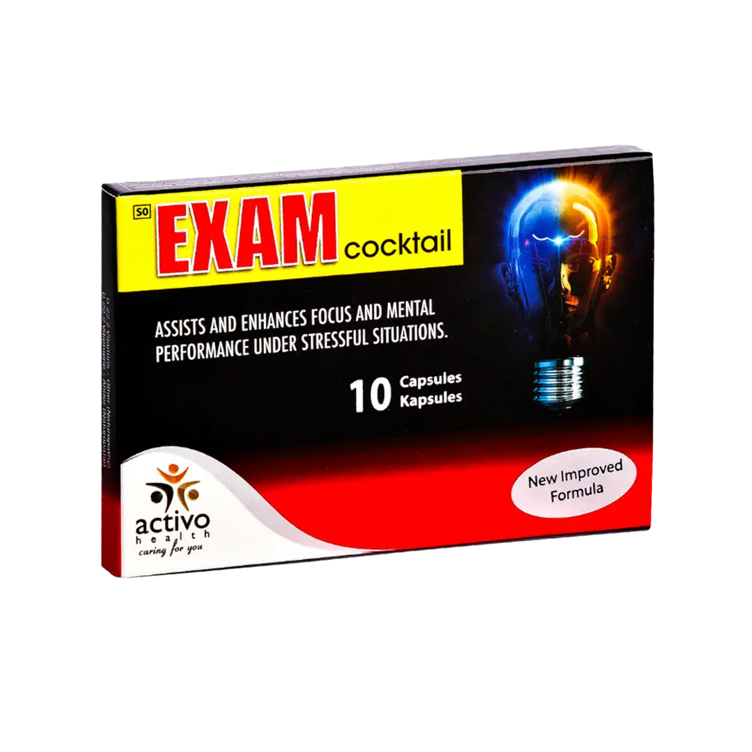 Activo Exam Cocktail Capsules, 10's