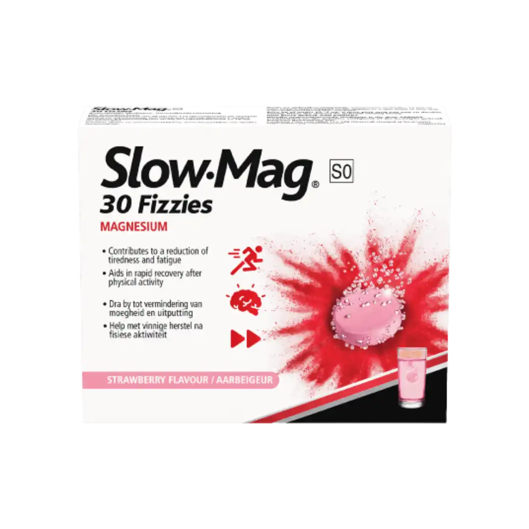 Slow-Mag Magnesium Effervescent Tablets, 30's