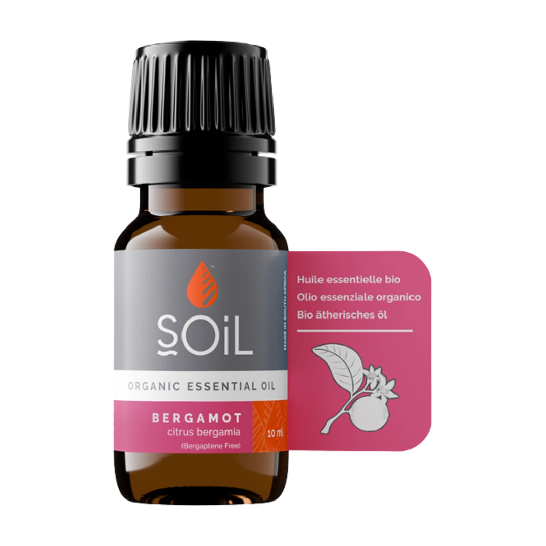 Soil Organic Bergamot Essential Oil, 10ml