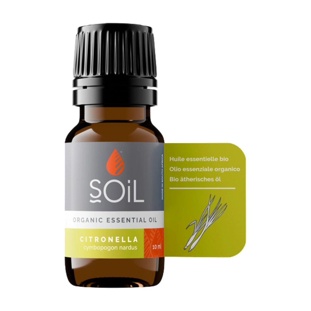 Soil Organic Citronella Essential Oil, 10ml