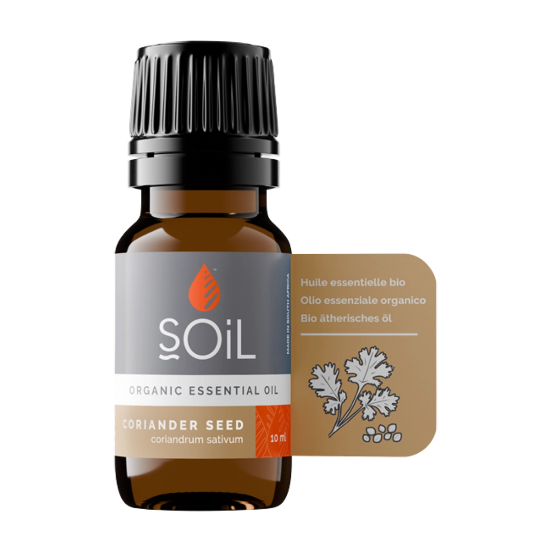 Soil Organic Coriander Seed Essential Oil, 10ml