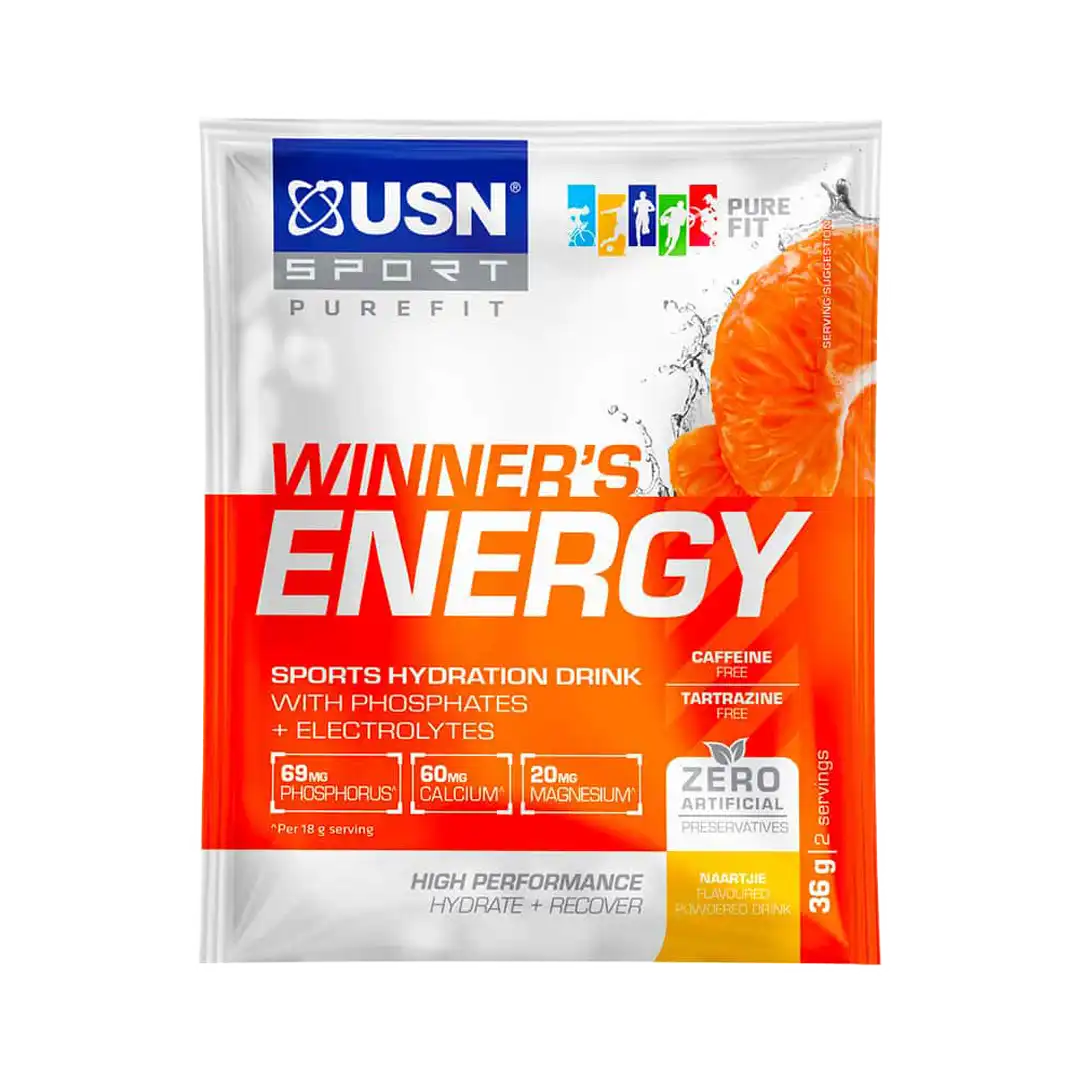 USN Winners Ener-G Naartjie Sachet, 1's