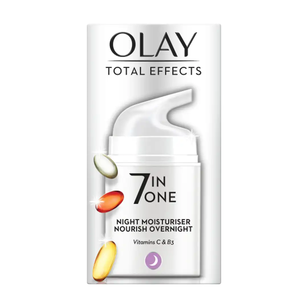 Olay Total Effects 7-in-1 Night Firming Moisturiser, 50ml