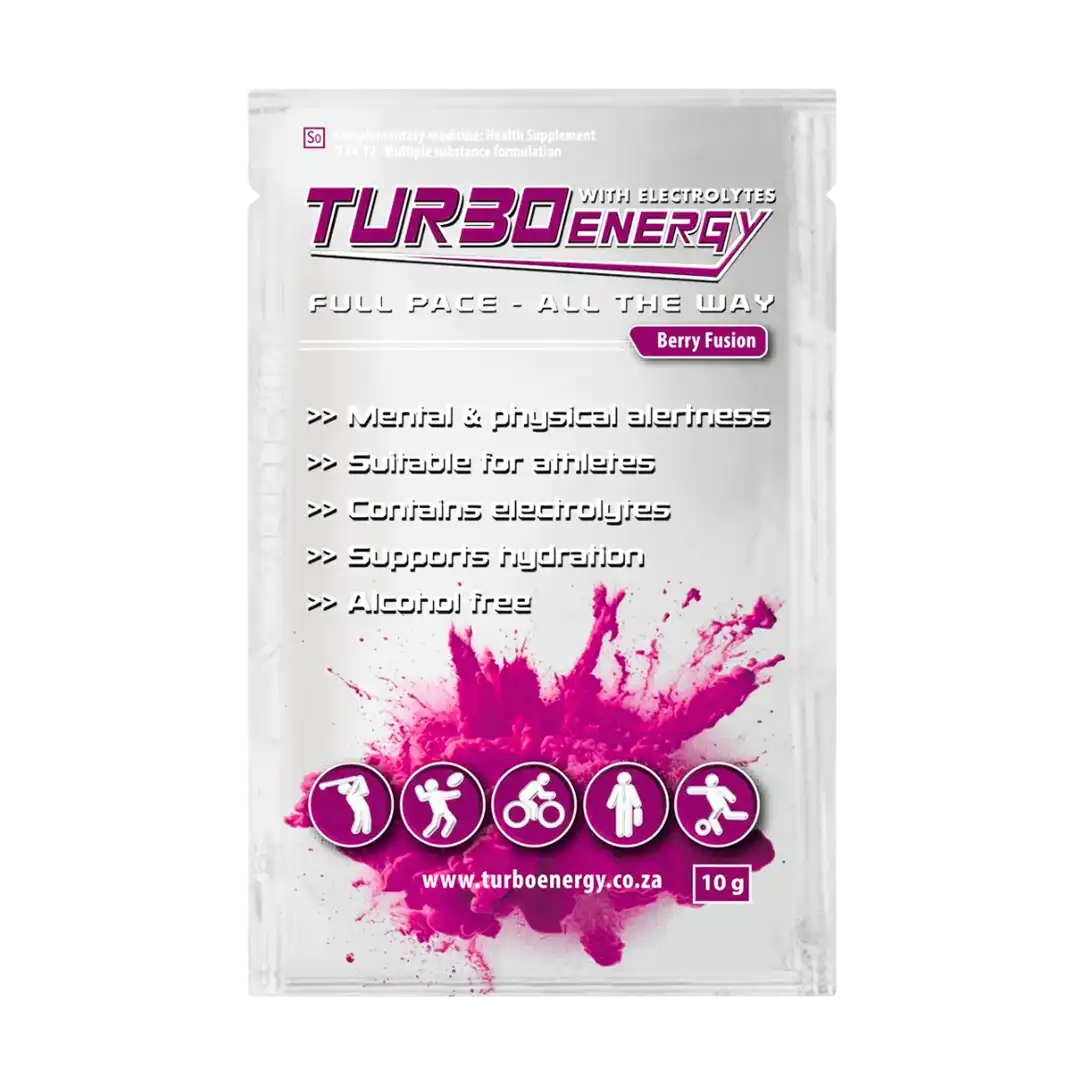 Turbo Energy Powder Berry Sachets, 1's