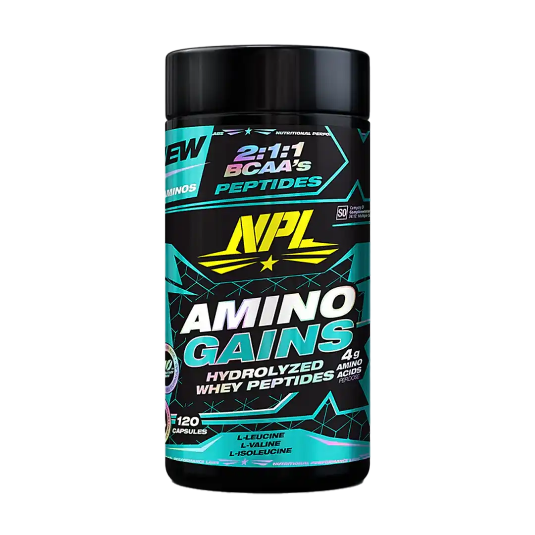 NPL Amino Gains Capsules, 120's