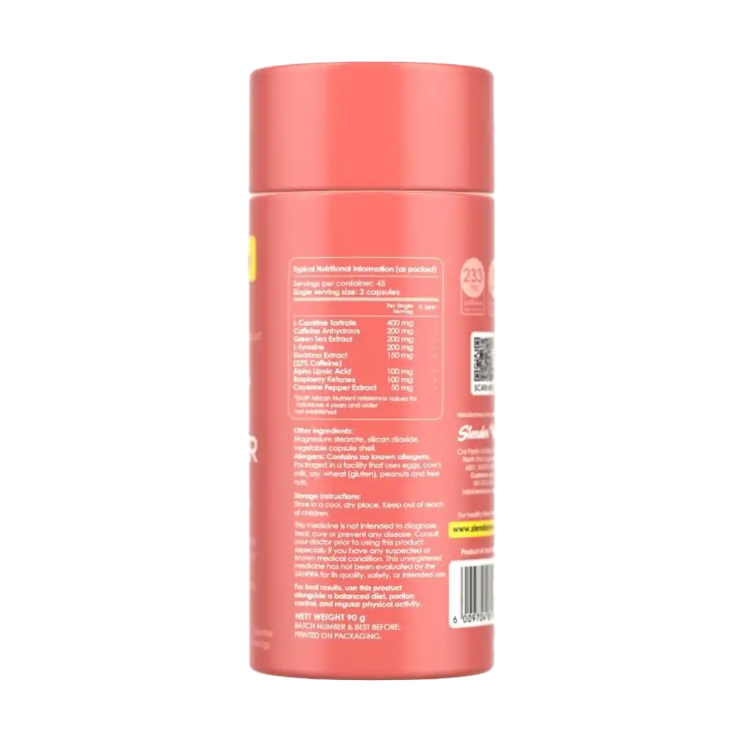 Slender You Fat Burner Capsules, 90's