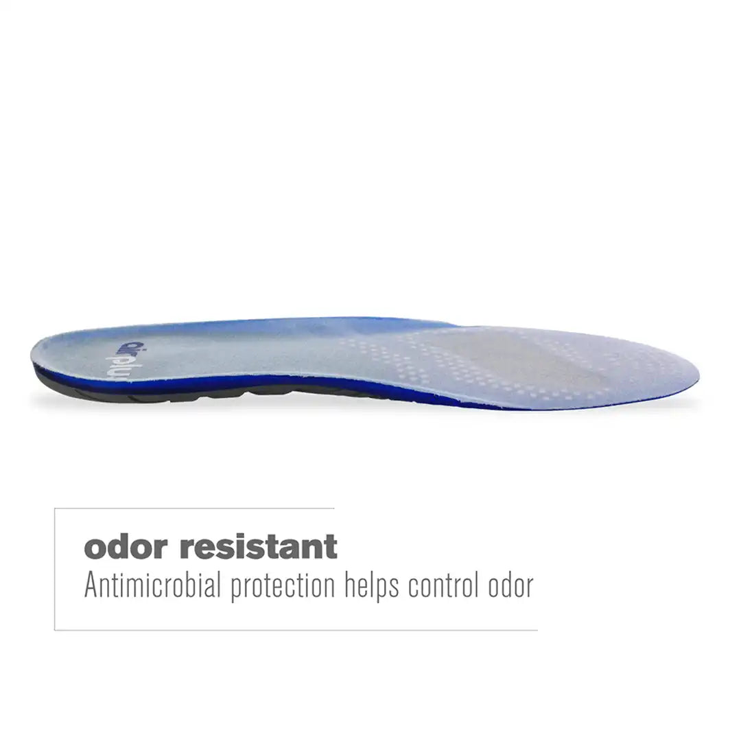 Airplus Ultra Sport Memory Plus Insoles Arch Support Men's, Size 7-13