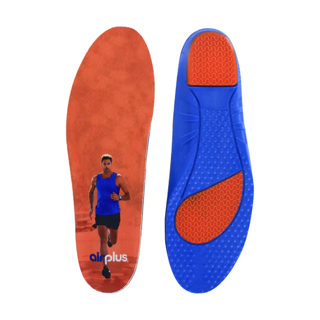 Airplus Ultra Sport Memory Plus Insoles Arch Support Men's, Size 7-13