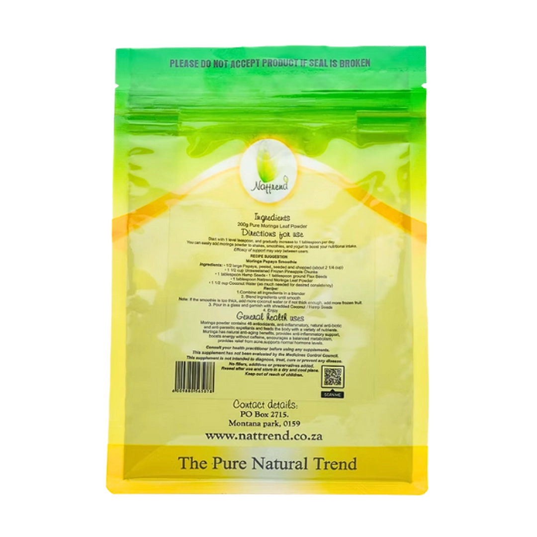 Nattrend Pure Moringa Leaf Powder, 200g