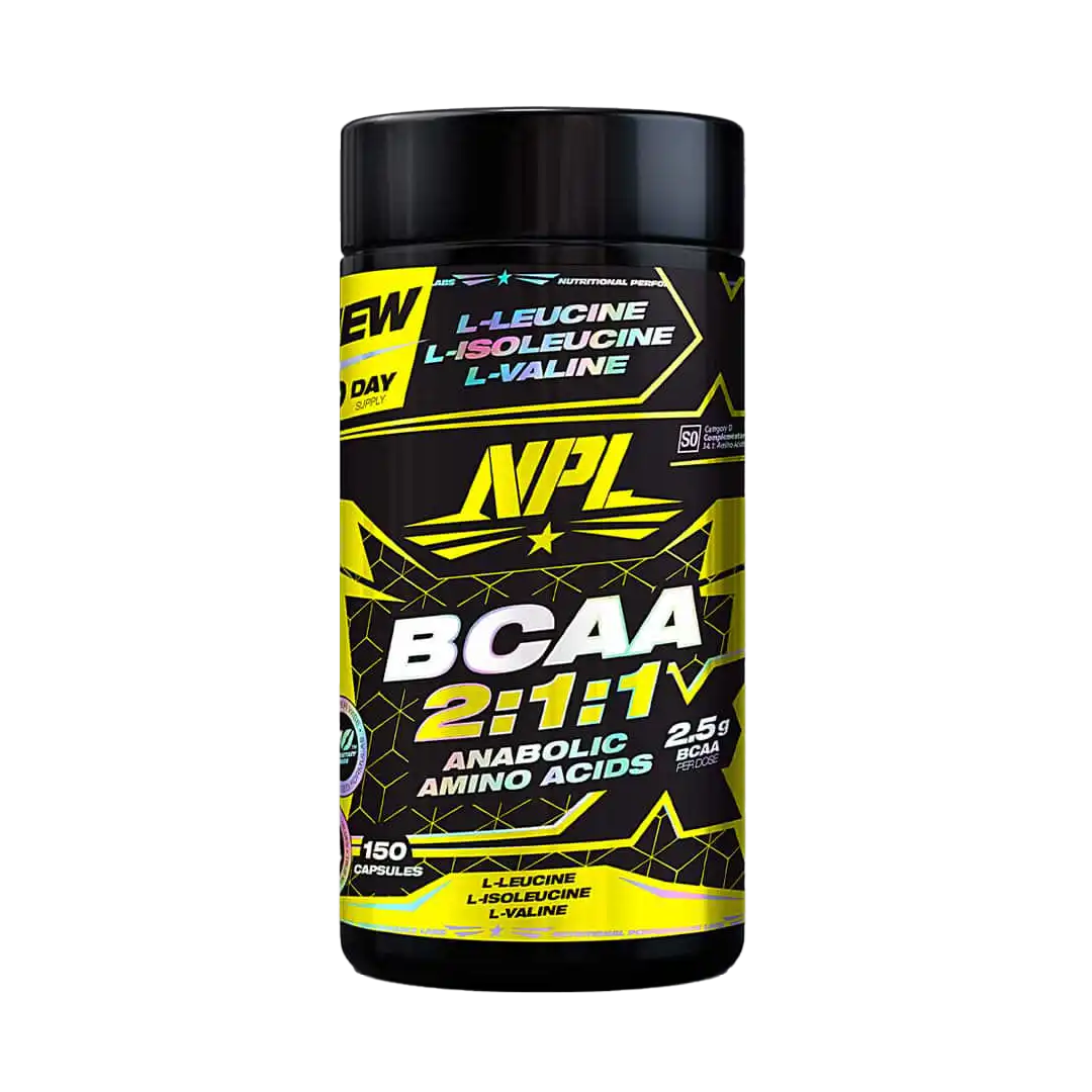 NPL BCAA 2:1:1 Capsules, 150's
