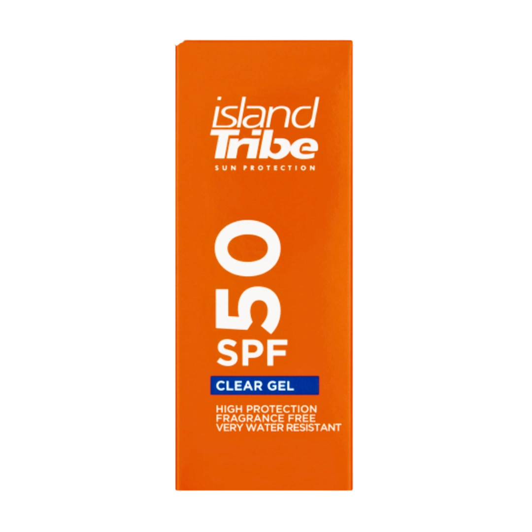 Island Tribe SPF50 Clear Gel, 50ml