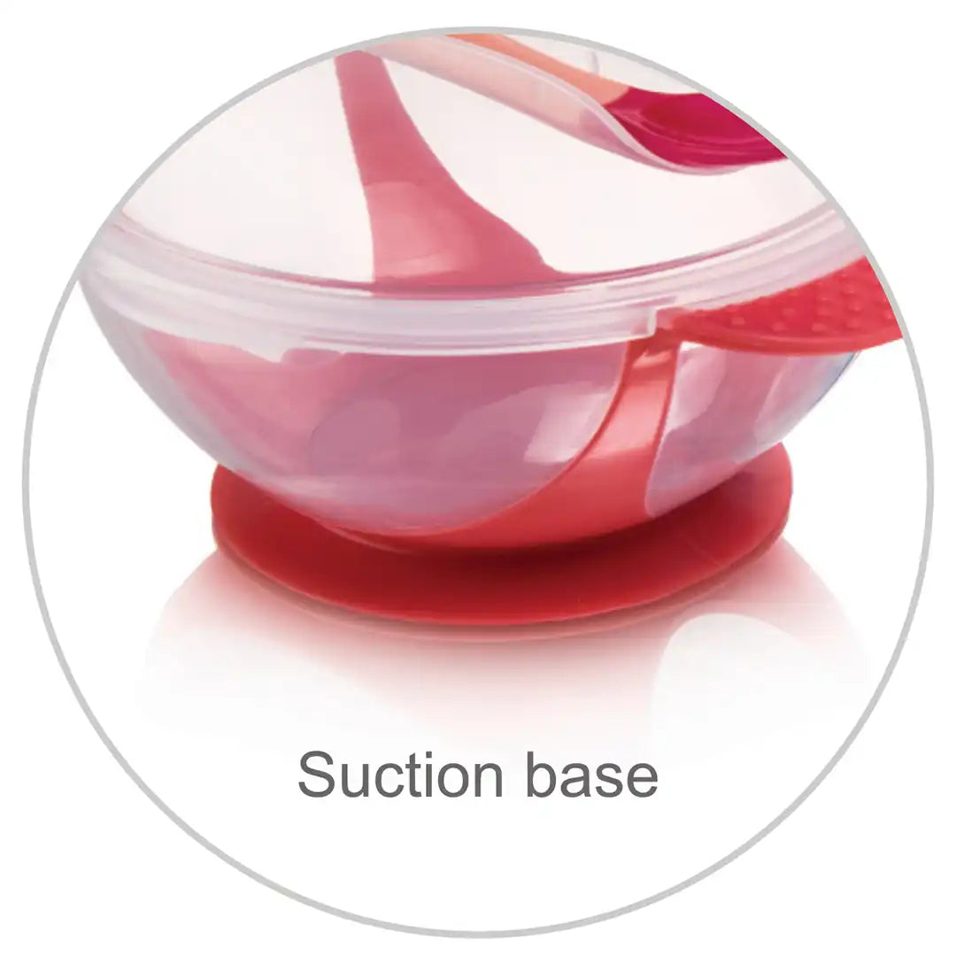 Snookums Feeding Bowl and Spoon Red