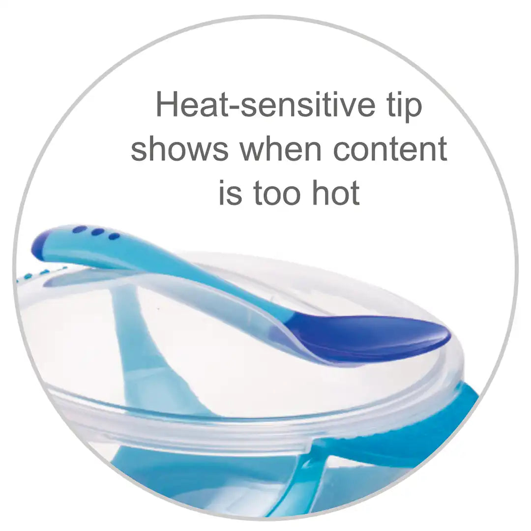 Snookums Suction Bowl & Spoon Set - Blue