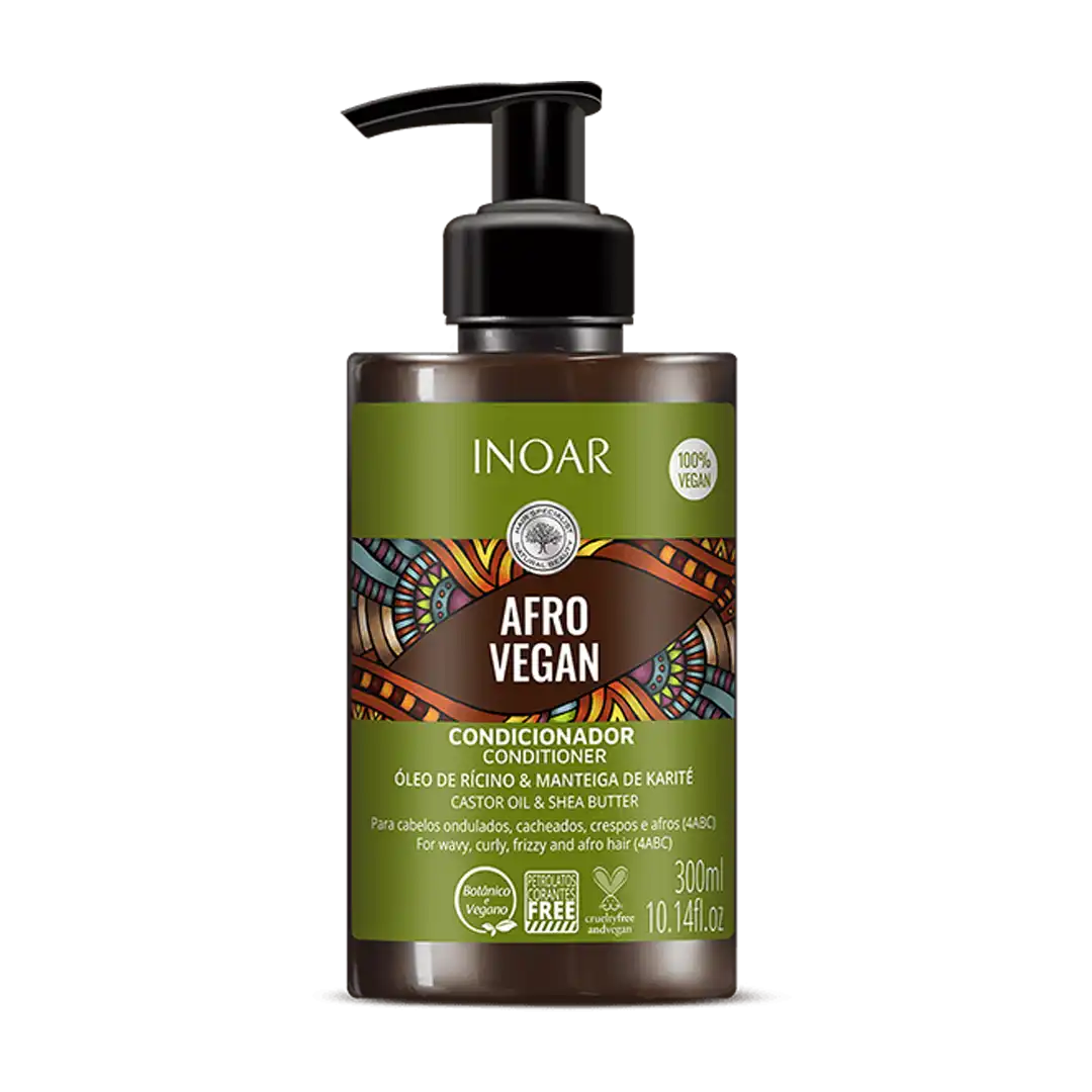 Inoar Afro Vegan Conditioner, 300ml