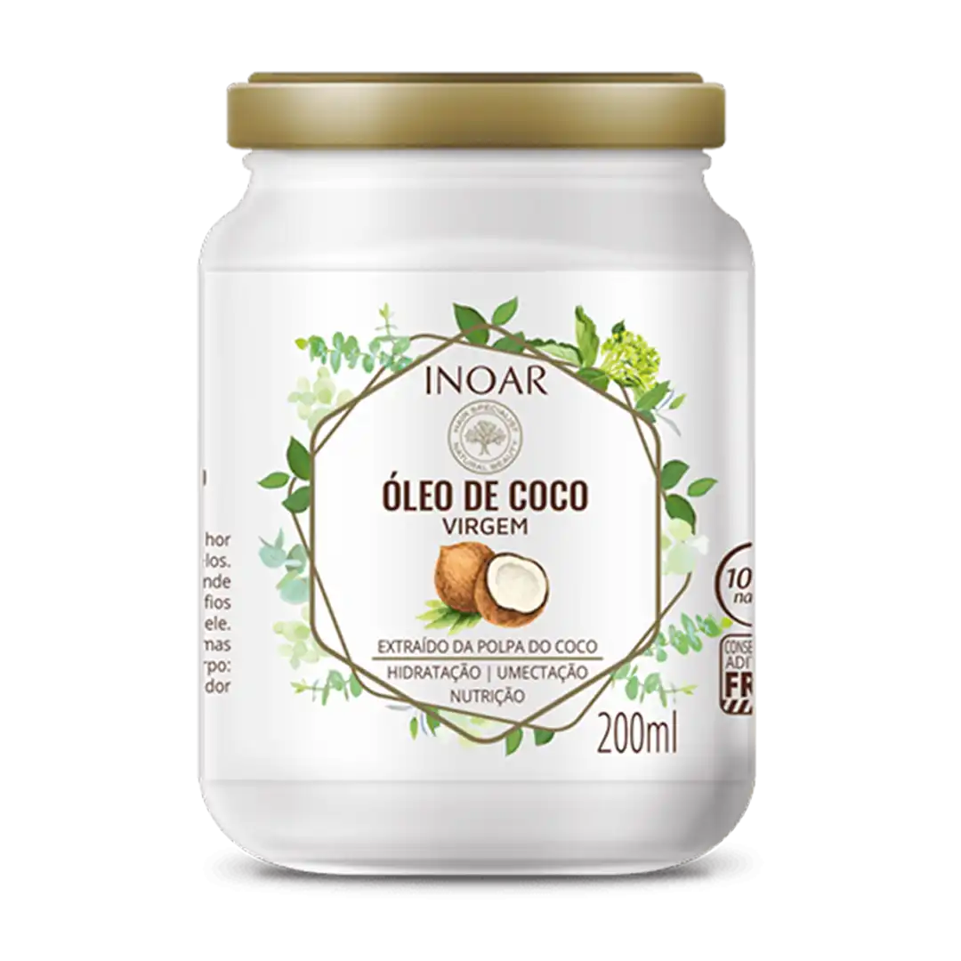 Inoar Coconut Virgin Oil Pot, 200ml