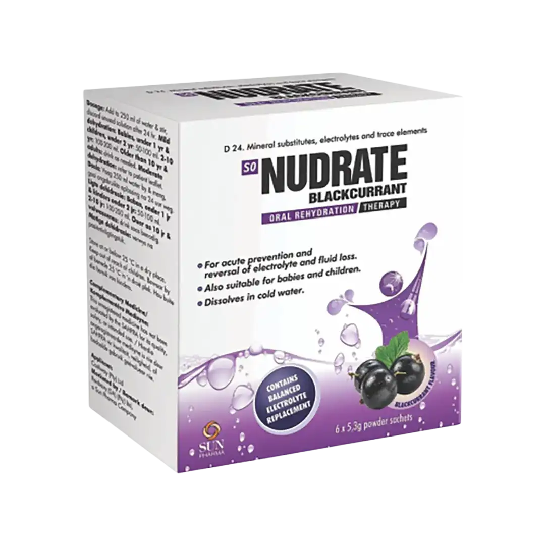 Nudrate 5.3g Sachets 6's, Assorted Flavours