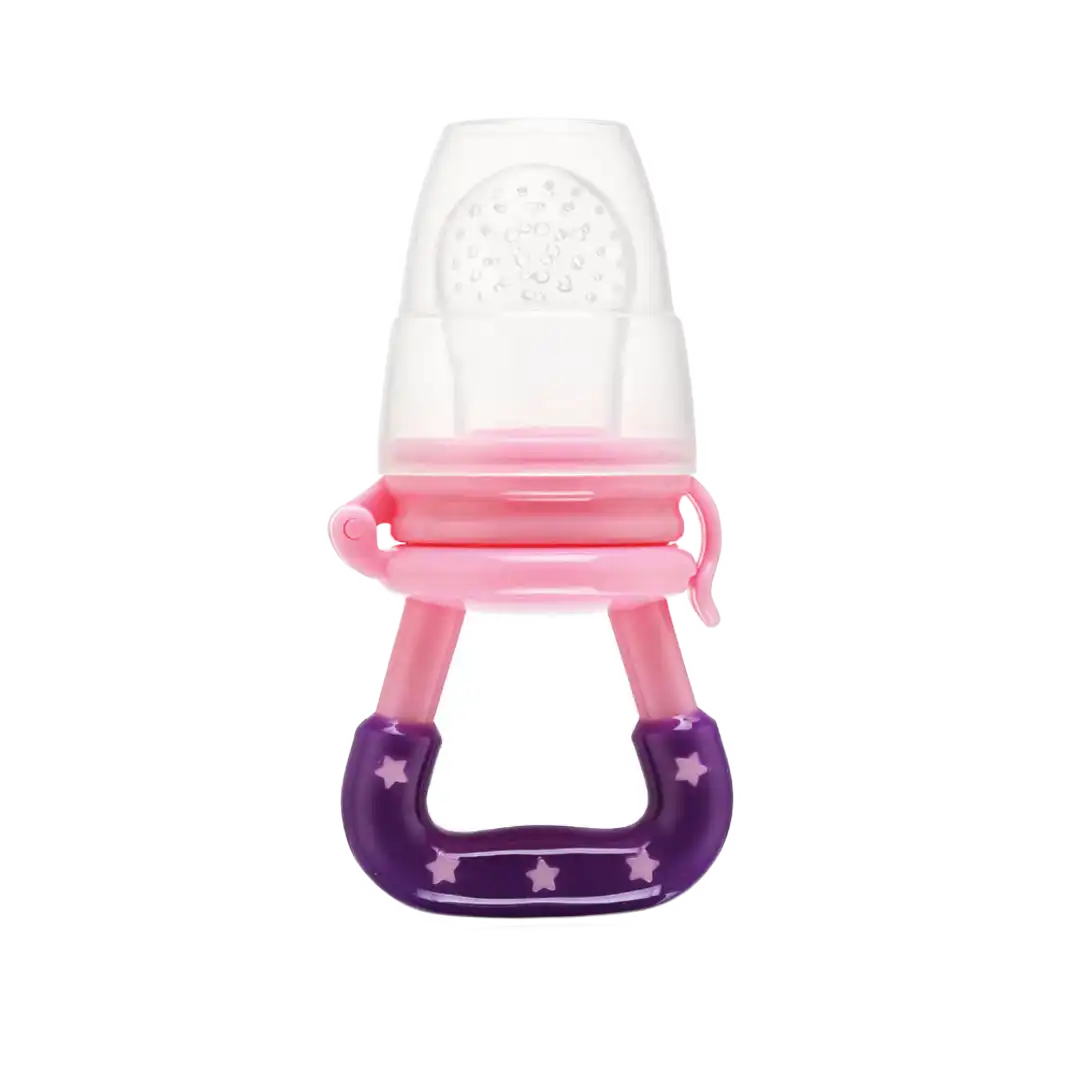 Snookums Safety Food Feeder Pink