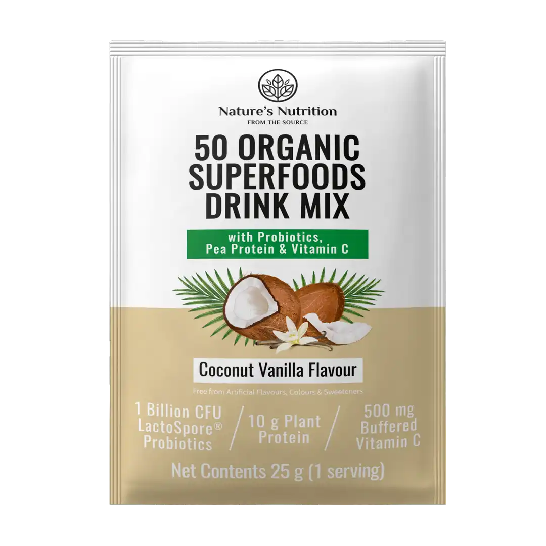 Nature's Nutrition Super Greens & Reds Coconut, 25g