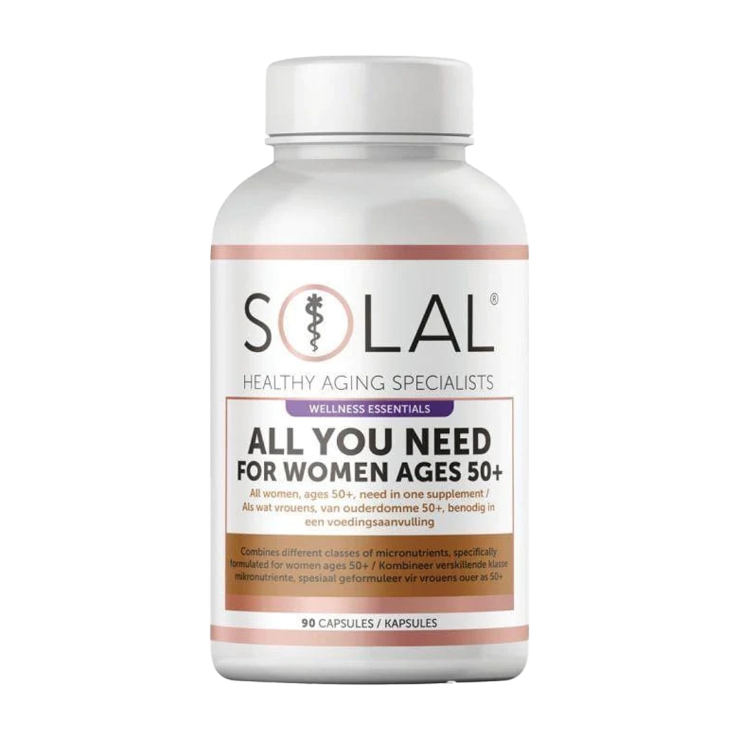 Solal All For You For Women Ages 50+ Capsules, 90's