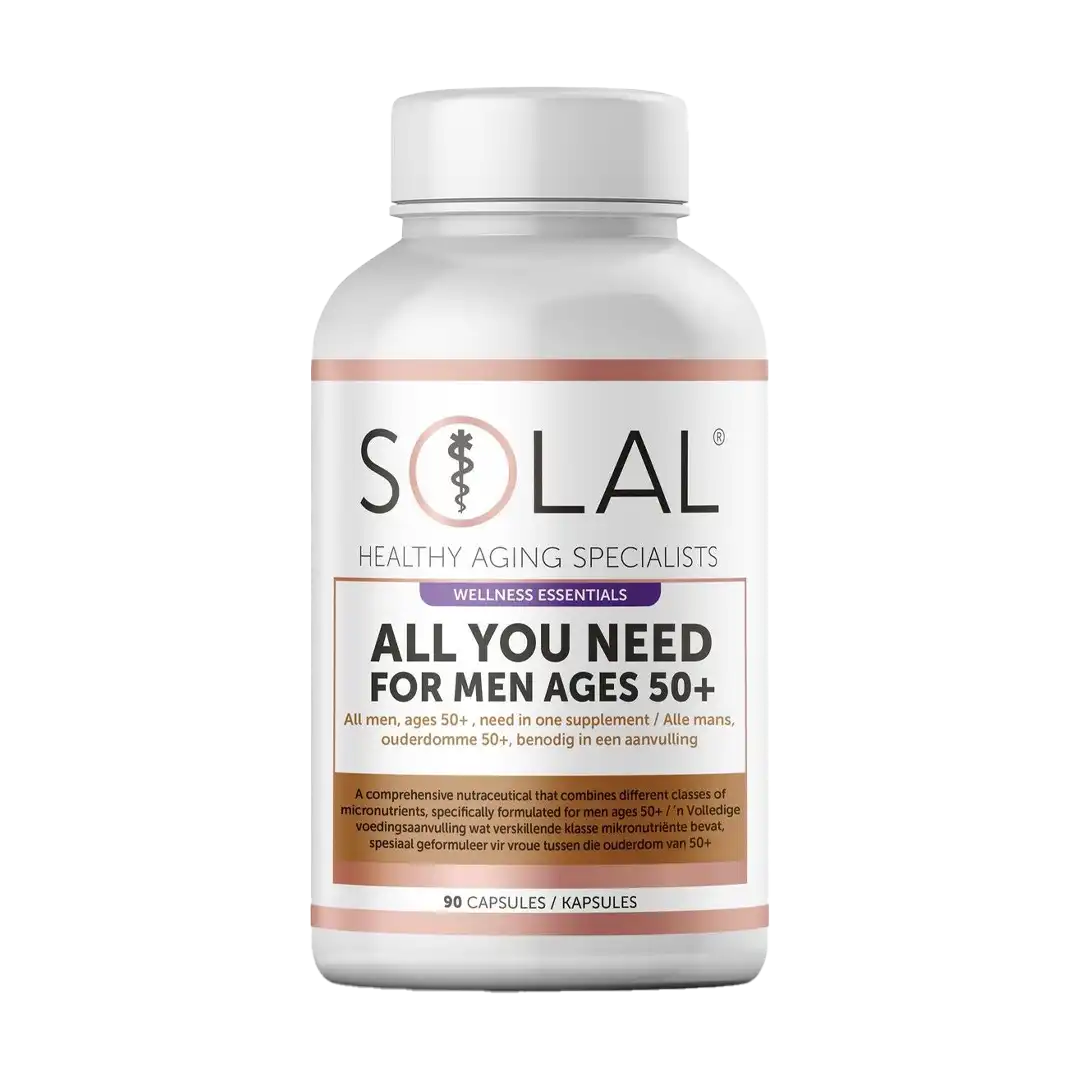 Solal All For You For Men Ages 50+ Capsules, 90's