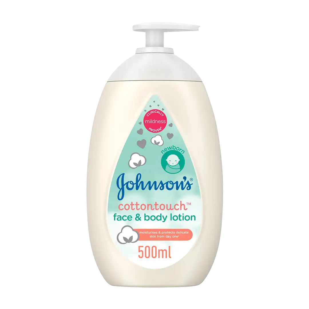 Johnson's Baby Cotton Touch Face and Body Lotion, 500ml