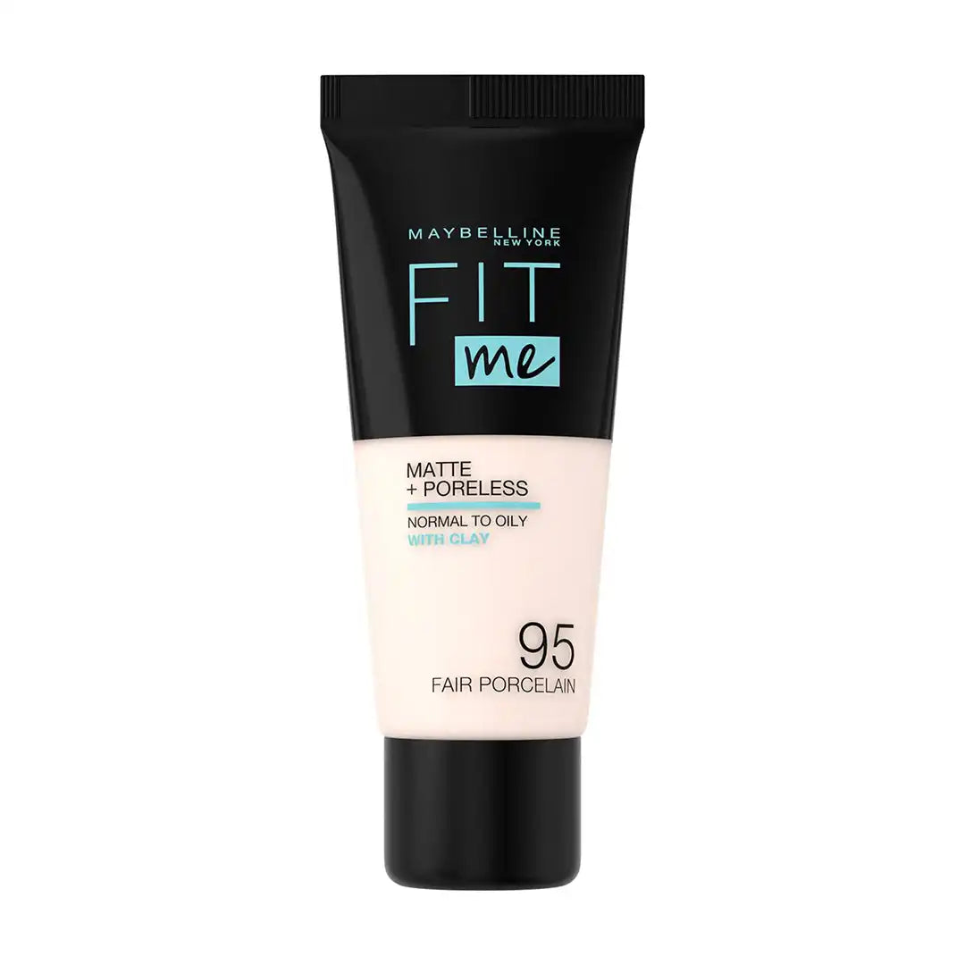 Maybelline Fit Me Matte + Poreless Foundation, Assorted