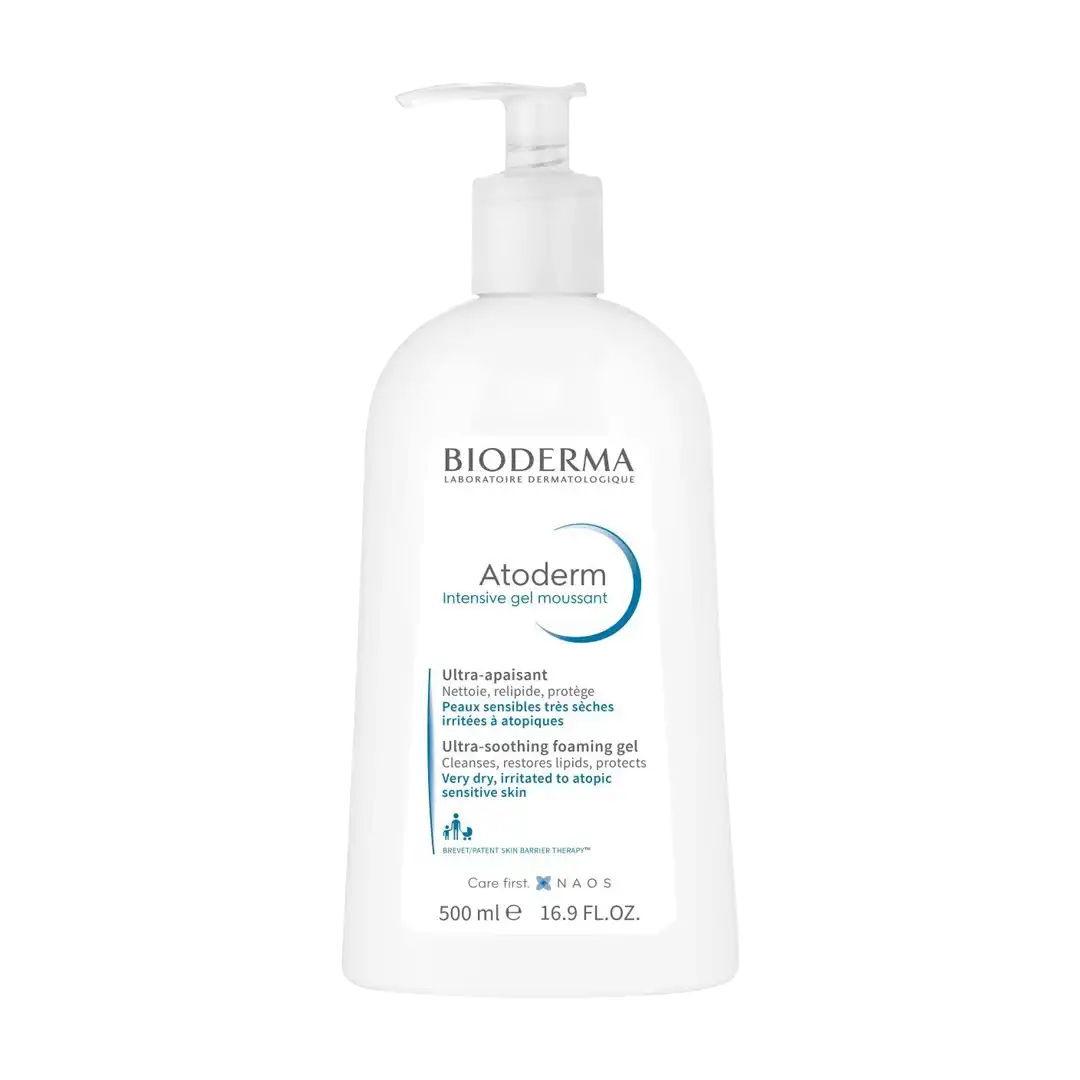 Bioderma Atoderm Intensive Ultra-Soothing Cleansing Gel, 500ml