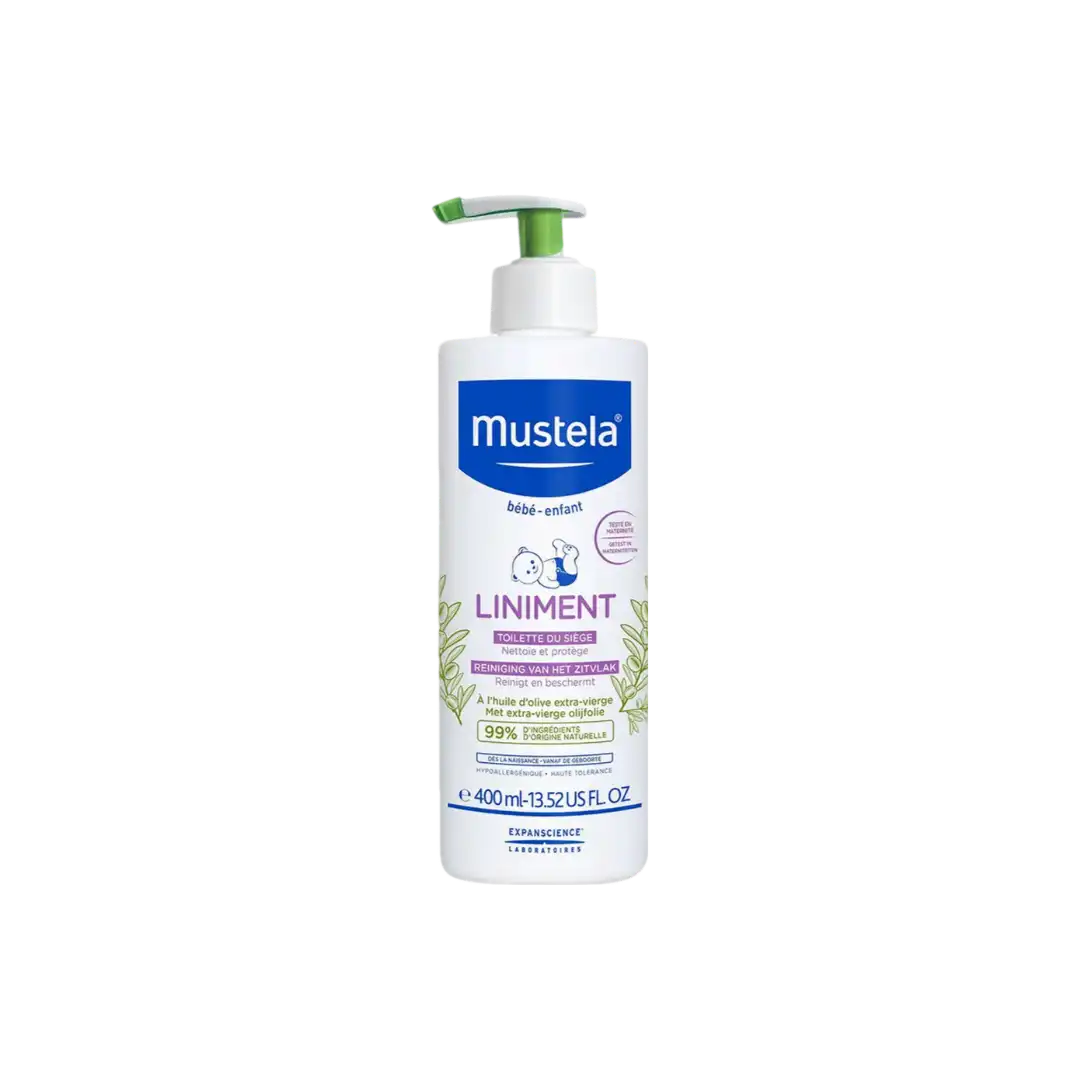 Mustela Liniment Pump Bottle, 400ml