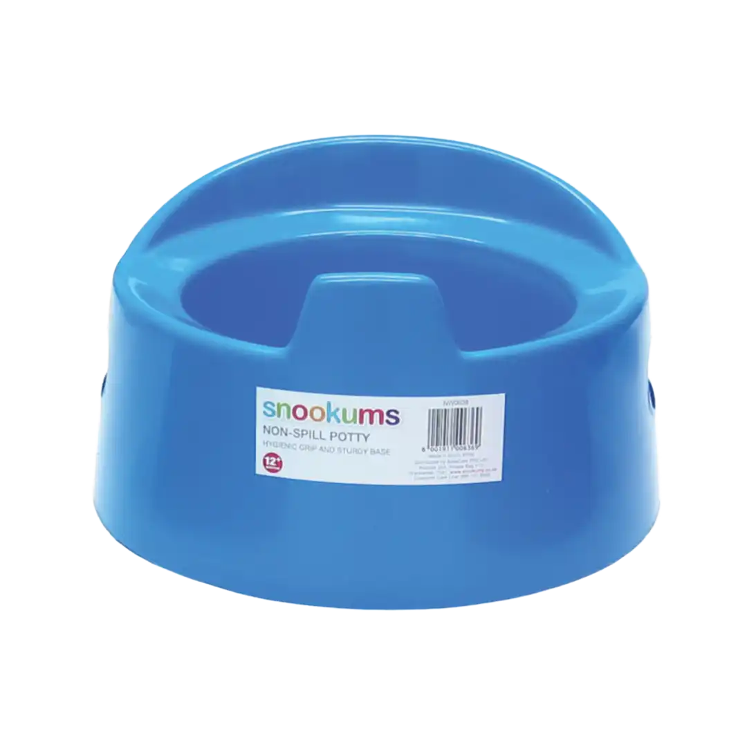 Snookums Non Spill Potty Blue