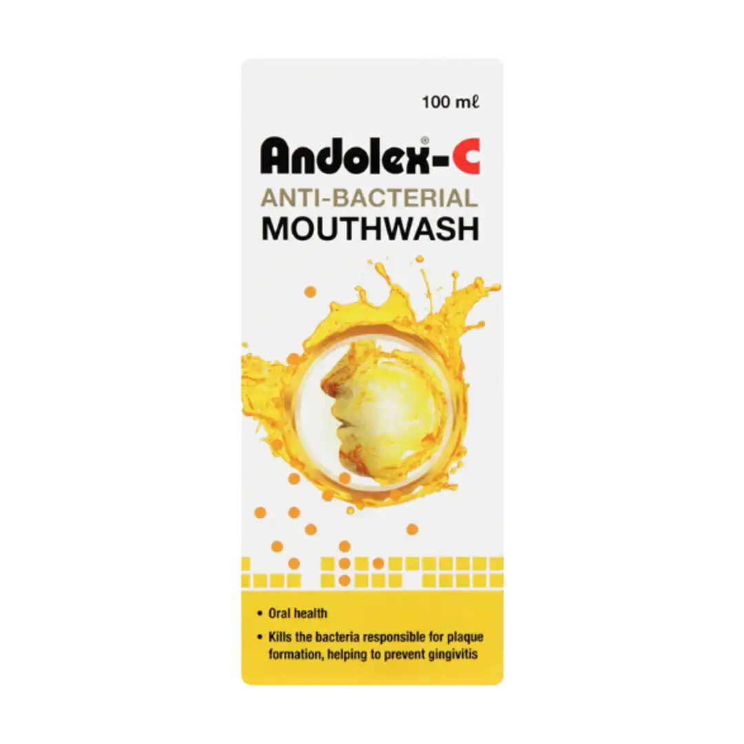 AndolexC AntiBacterial Mouthwash, 100ml