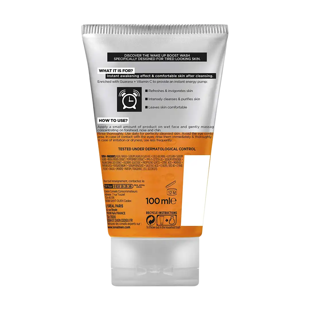 L'Oréal Paris Men Expert Hydra Energetic Daily Face Wash, 100ml