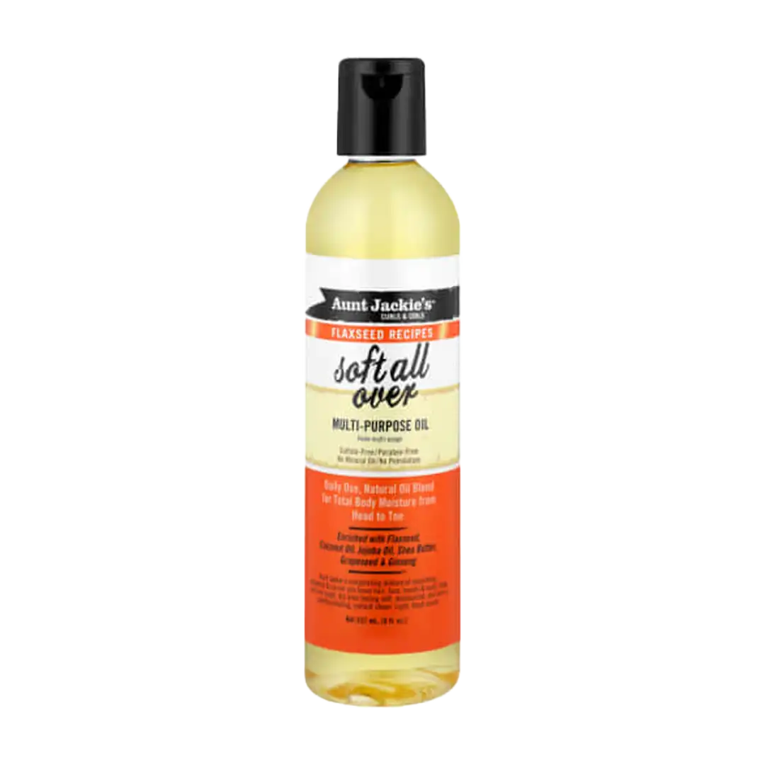 Aunt Jackie's Flaxseed Soft all over Multi-Purpose Oil, 237ml