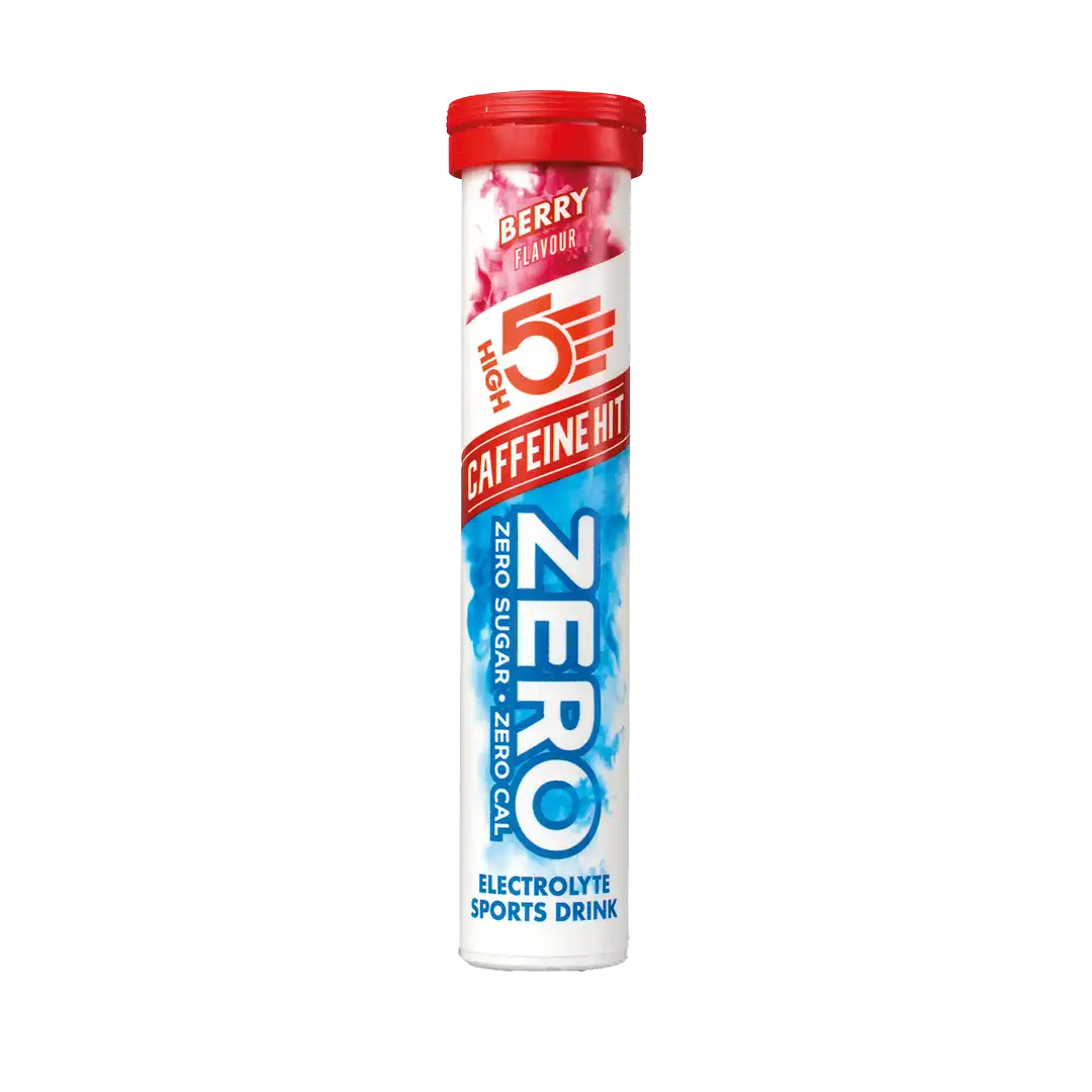 High5 Caffeine Hit Zero Berry Effervescent Tablets, 20's