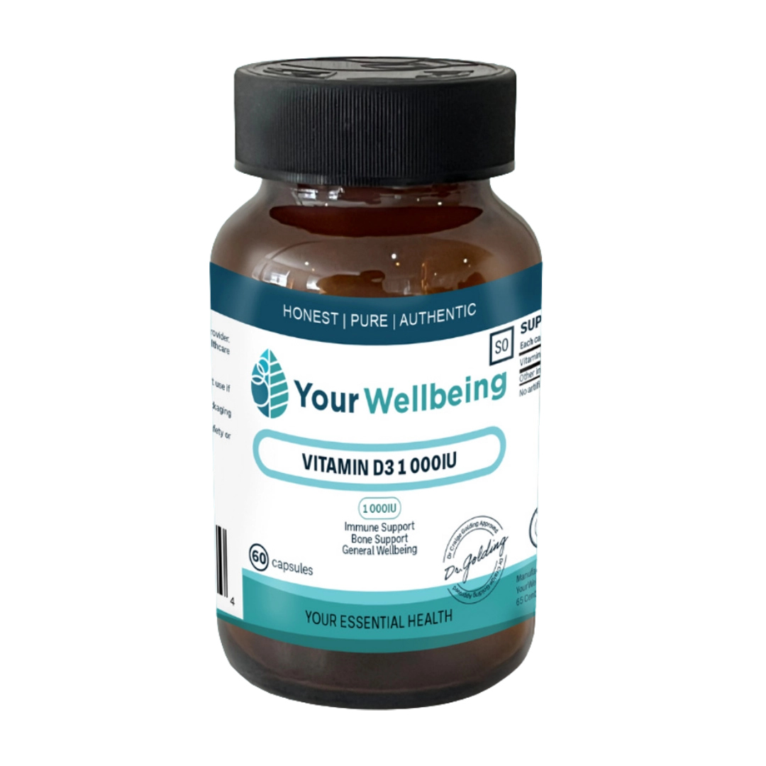 Your Wellbeing Vitamin D3, 1000 IU, 60's