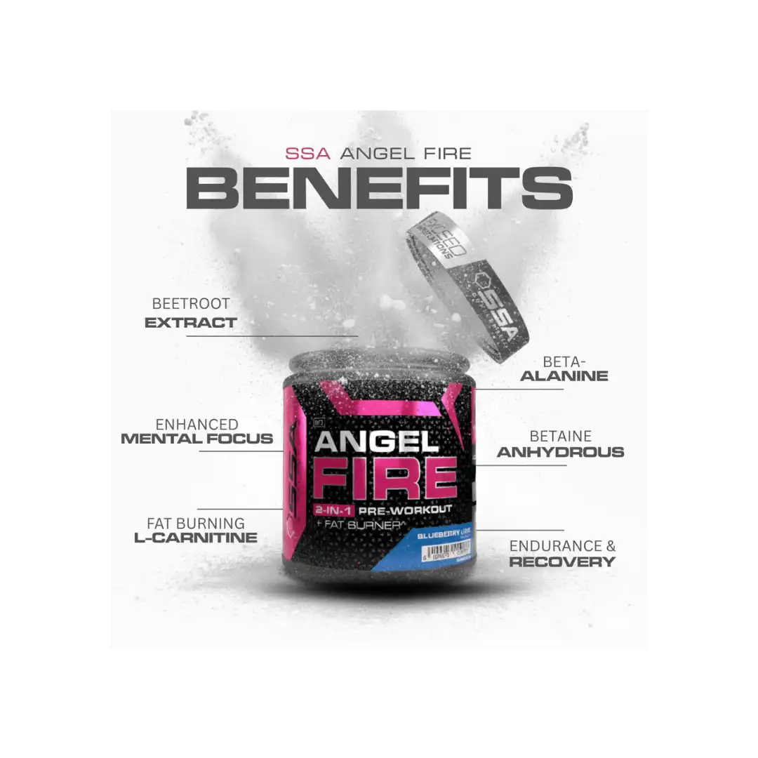 SSA Supplements Angel Fire Cranberry Cooler, 180g