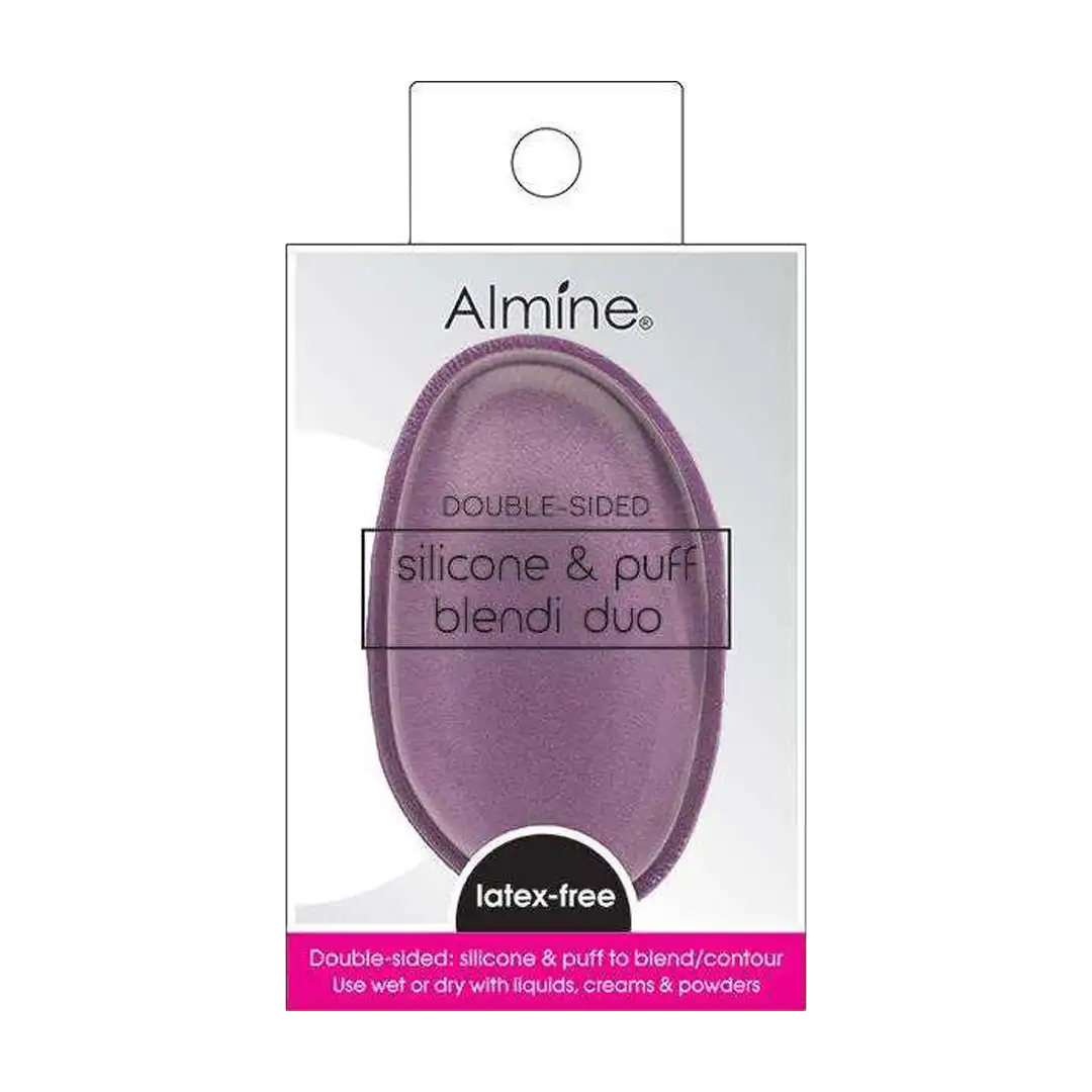 Almine Silicone & Puff Blendi Duo Leafshape