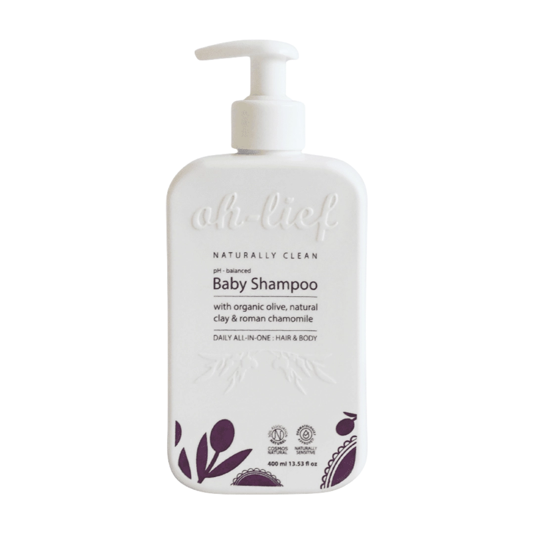 Oh Lief Natural Olive Baby Wash, 400ml